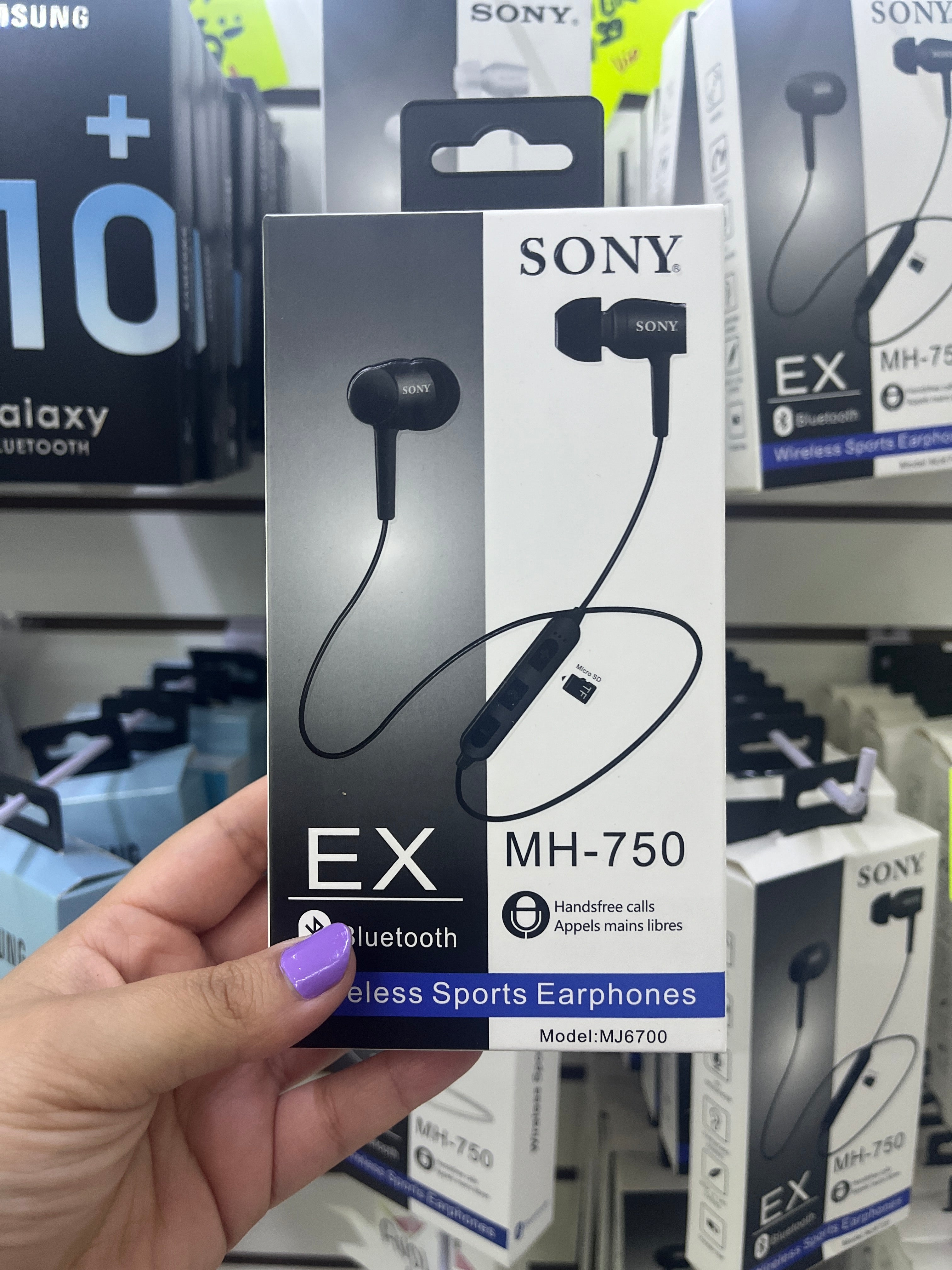 Audifonos sony ex mh750 bluetooth fashion