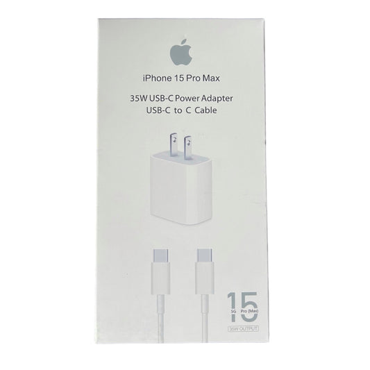 Cargador de 35W para iPhone 15 Pro Max: Carga Rápida y Eficiente - Ditecmex