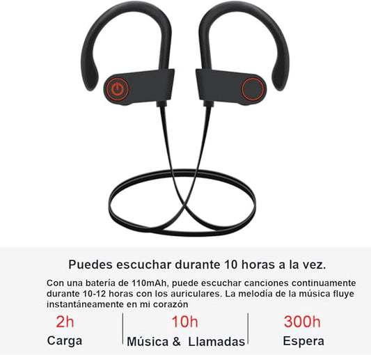 Audifonos Inalambricos Bluetooth con microfono MJ67 Manos Libres, Deportes