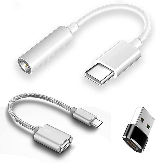 Conector Adaptador USB-C a Plug 3.5mm SM