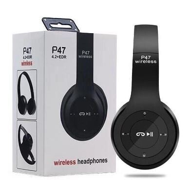 Audifonos Bluetooth P47 con Microfono Integrado - Ditecmex