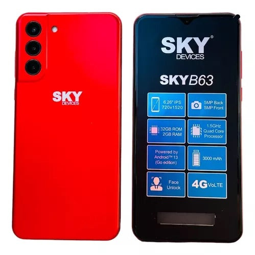 Teléfono Sky B63: Calidad en un Dispositivo Asequible - Ditecmex