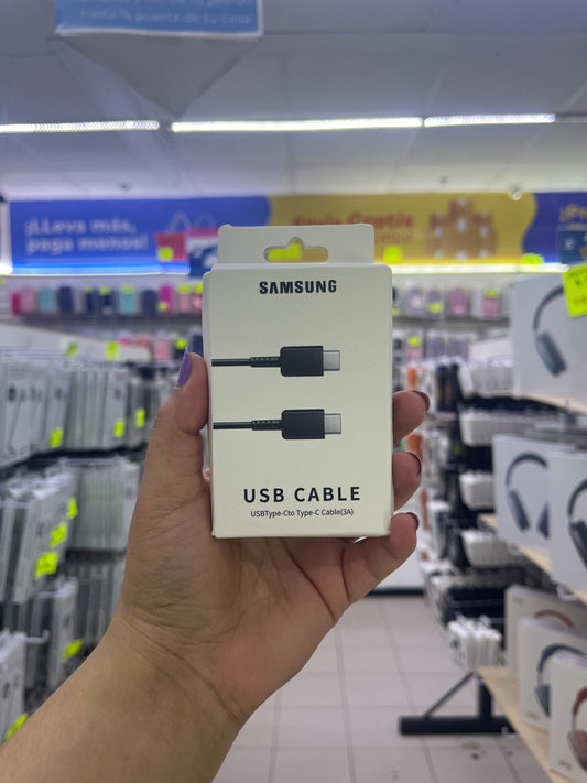 Cable Samsung Doble Entrada Tipo C a C: Versatilidad y Carga Rápida - Ditecmex