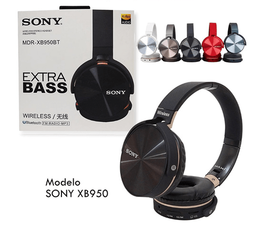 Audífonos Sony Extra Bass MDR-950: Sumérgete en un Mundo de Sonido Profundo y Poderoso - Ditecmex