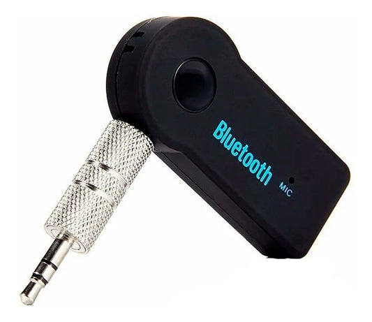 Adaptador Bluetooth 2 En 1 Inalámbrico Audio Portátil para Auto Con AUX 3.5 mm - Ditecmex